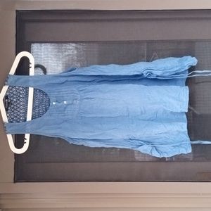 Forever 21 all cotton gauzy tunic size 10